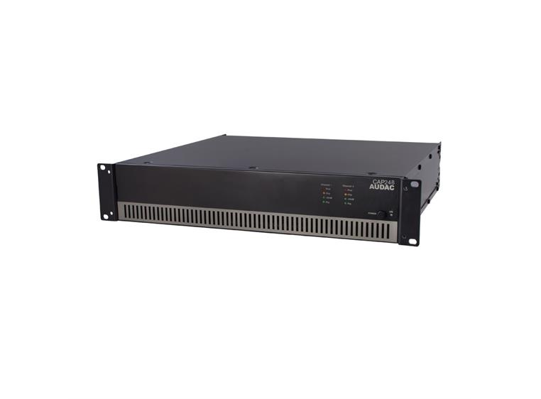 Audac CAP 248 - 100 V Power Amplifier 2-channel 480 W
